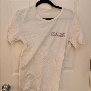White The Lumineers T-Shirt